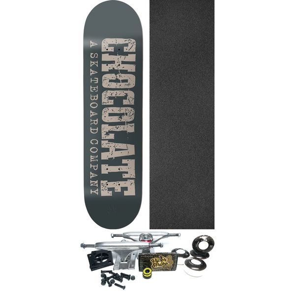 Chocolate Skateboards Kenny Anderson Western Skateboard Deck - 8.5" x 31.62" - Complete Skateboard Bundle